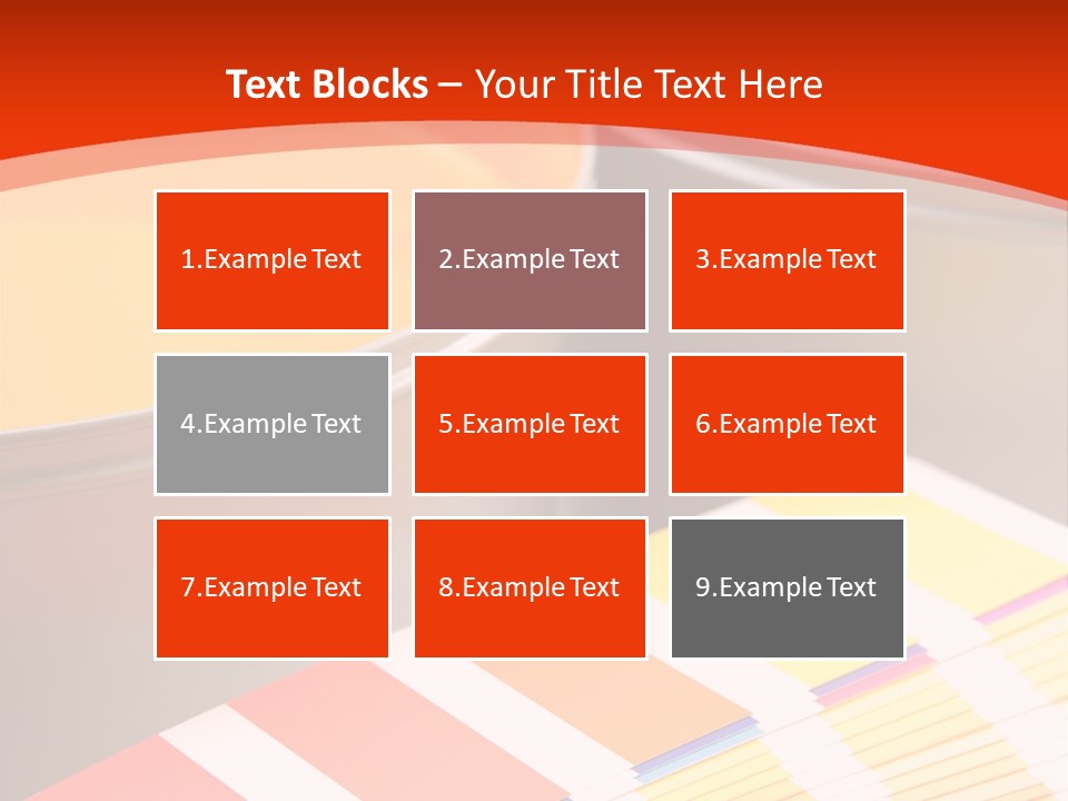 Printing Inks, Cyan, Magenta, Yellow PowerPoint Template