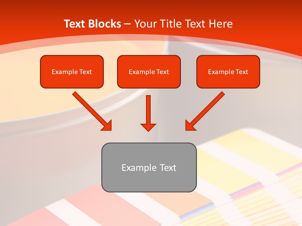 Printing Inks, Cyan, Magenta, Yellow PowerPoint Template