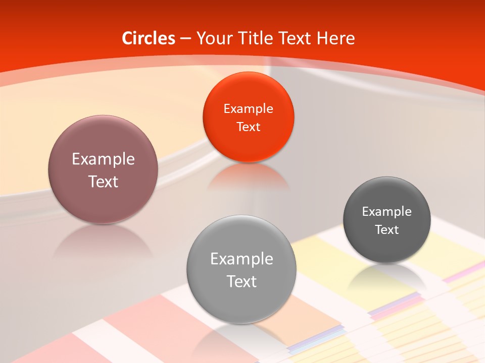 Printing Inks, Cyan, Magenta, Yellow PowerPoint Template