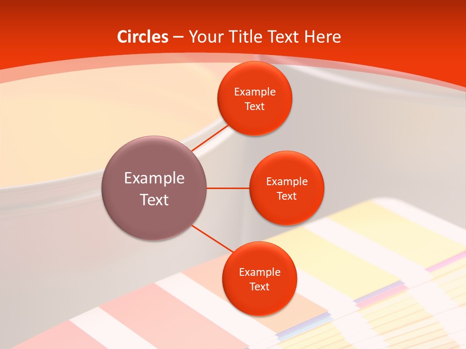 Printing Inks, Cyan, Magenta, Yellow PowerPoint Template