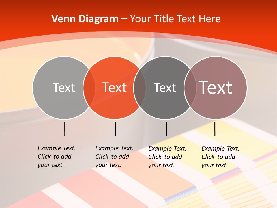 Printing Inks, Cyan, Magenta, Yellow PowerPoint Template
