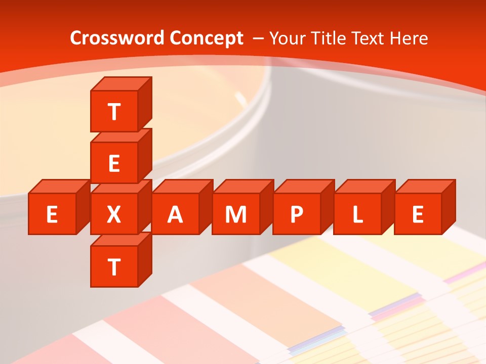 Printing Inks, Cyan, Magenta, Yellow PowerPoint Template