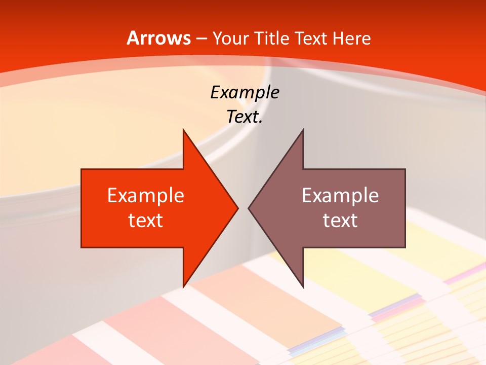 Printing Inks, Cyan, Magenta, Yellow PowerPoint Template