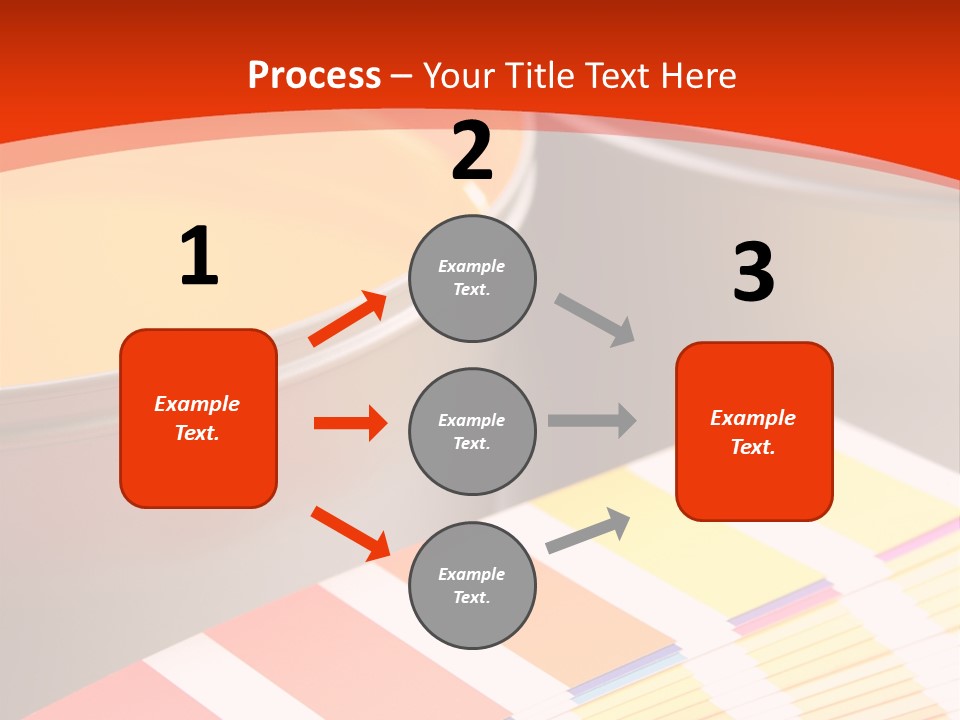 Printing Inks, Cyan, Magenta, Yellow PowerPoint Template