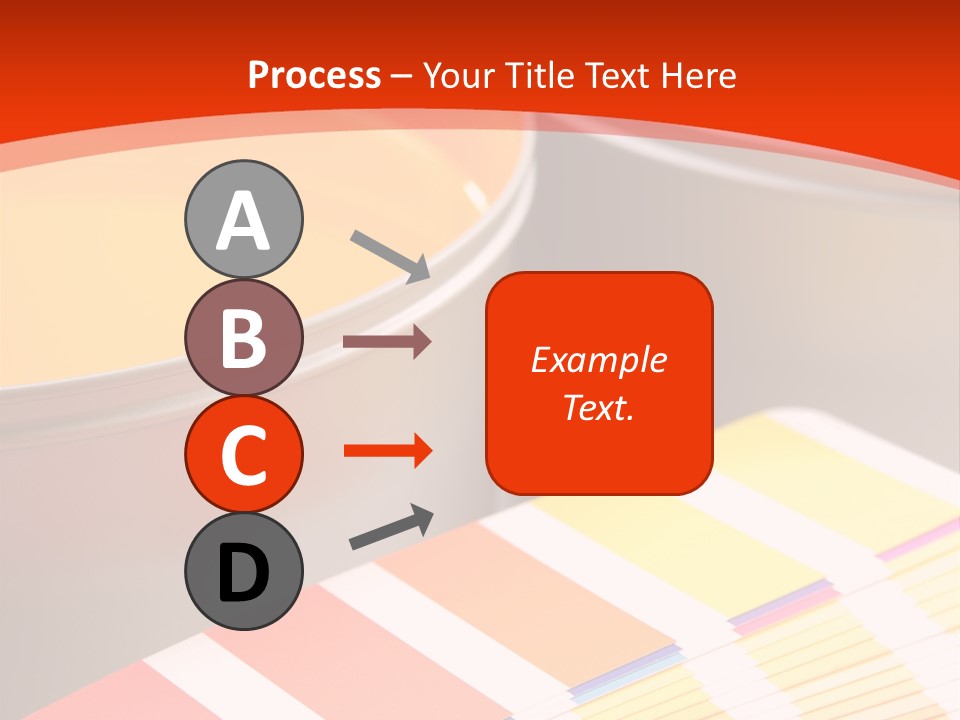 Printing Inks, Cyan, Magenta, Yellow PowerPoint Template