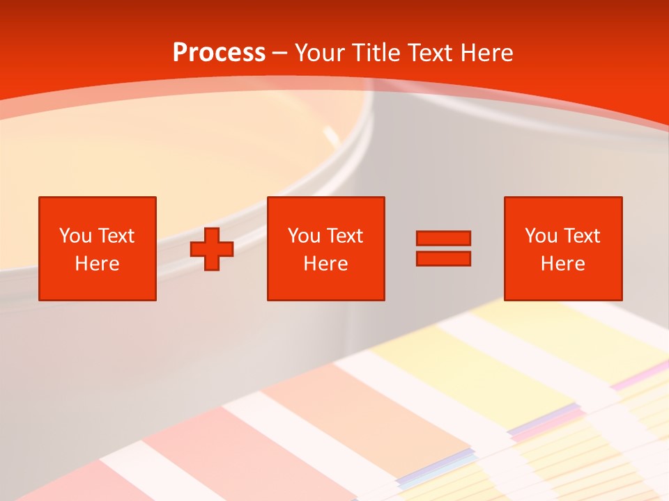 Printing Inks, Cyan, Magenta, Yellow PowerPoint Template