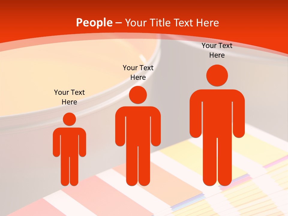 Printing Inks, Cyan, Magenta, Yellow PowerPoint Template