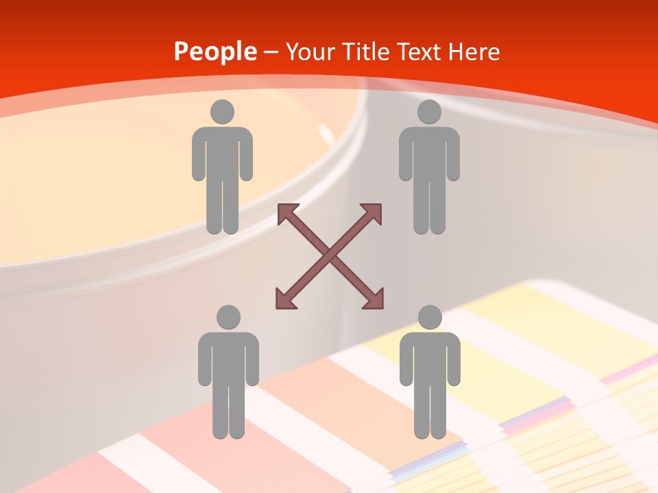 Printing Inks, Cyan, Magenta, Yellow PowerPoint Template