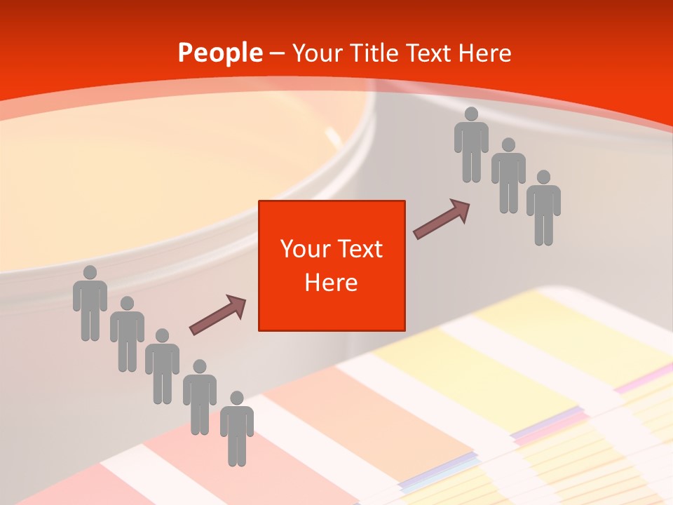 Printing Inks, Cyan, Magenta, Yellow PowerPoint Template