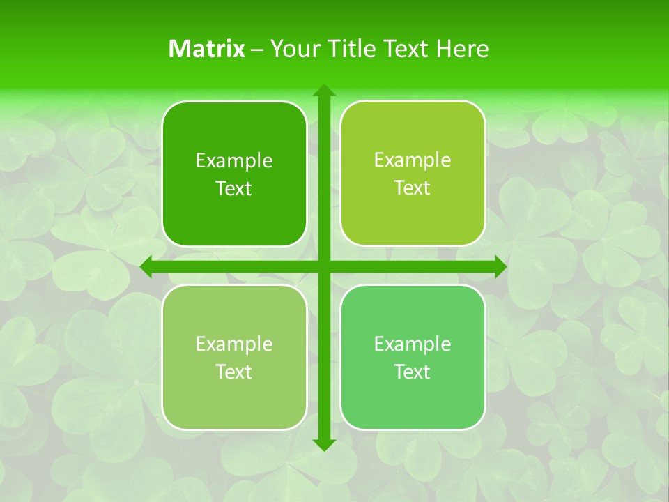 Clover Carpet PowerPoint Template