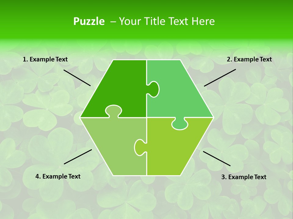 Clover Carpet PowerPoint Template