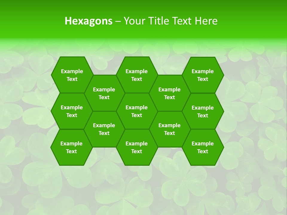 Clover Carpet PowerPoint Template