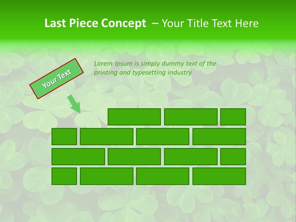 Clover Carpet PowerPoint Template