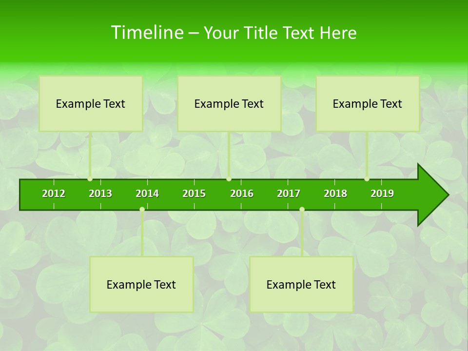 Clover Carpet PowerPoint Template