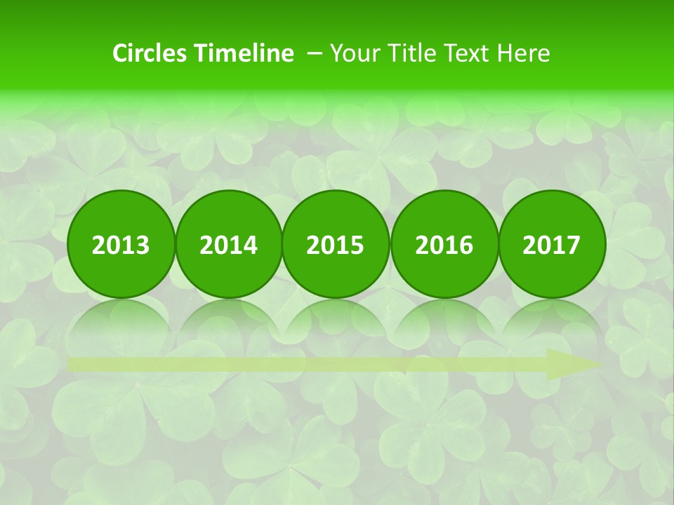 Clover Carpet PowerPoint Template