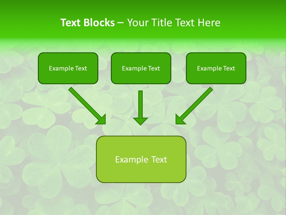 Clover Carpet PowerPoint Template