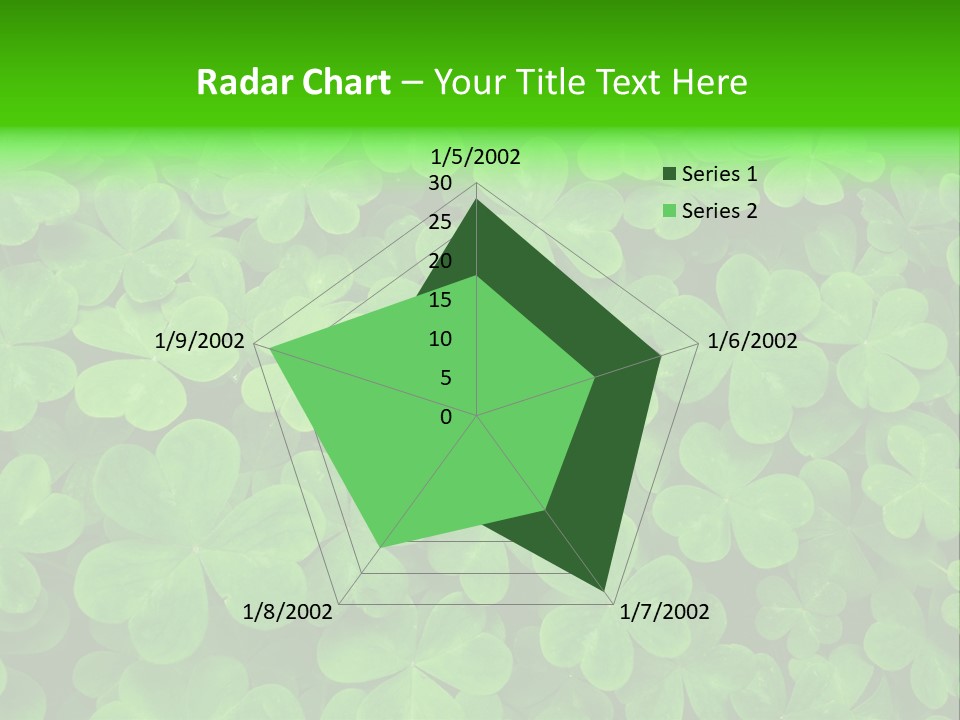 Clover Carpet PowerPoint Template