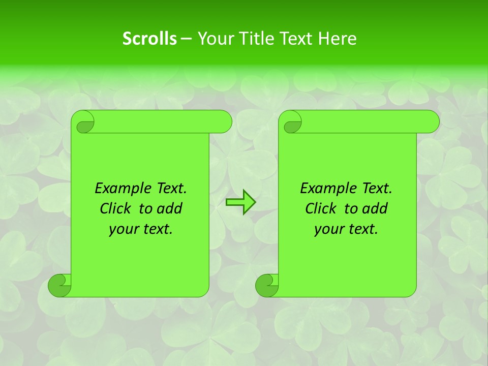Clover Carpet PowerPoint Template