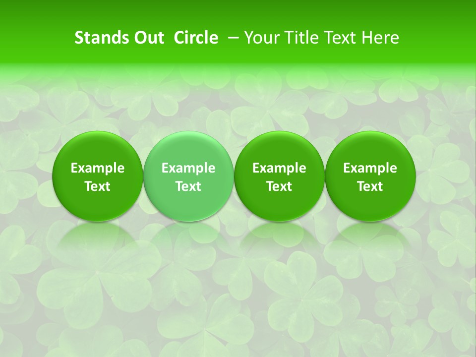 Clover Carpet PowerPoint Template