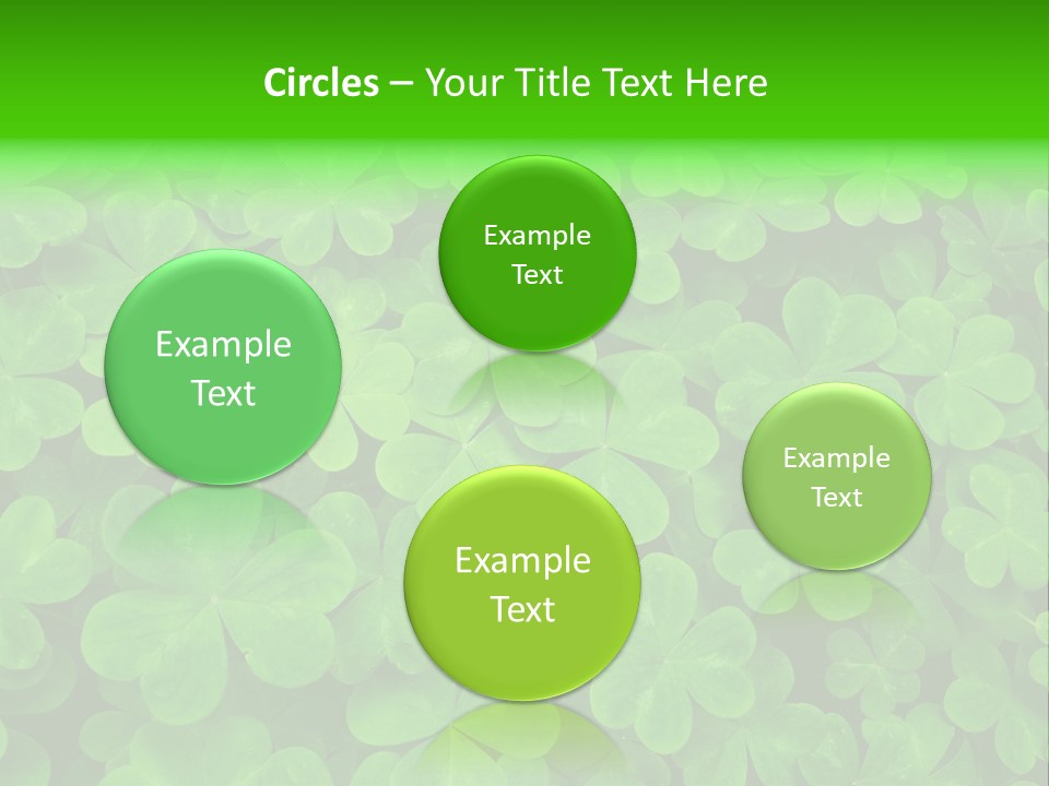 Clover Carpet PowerPoint Template