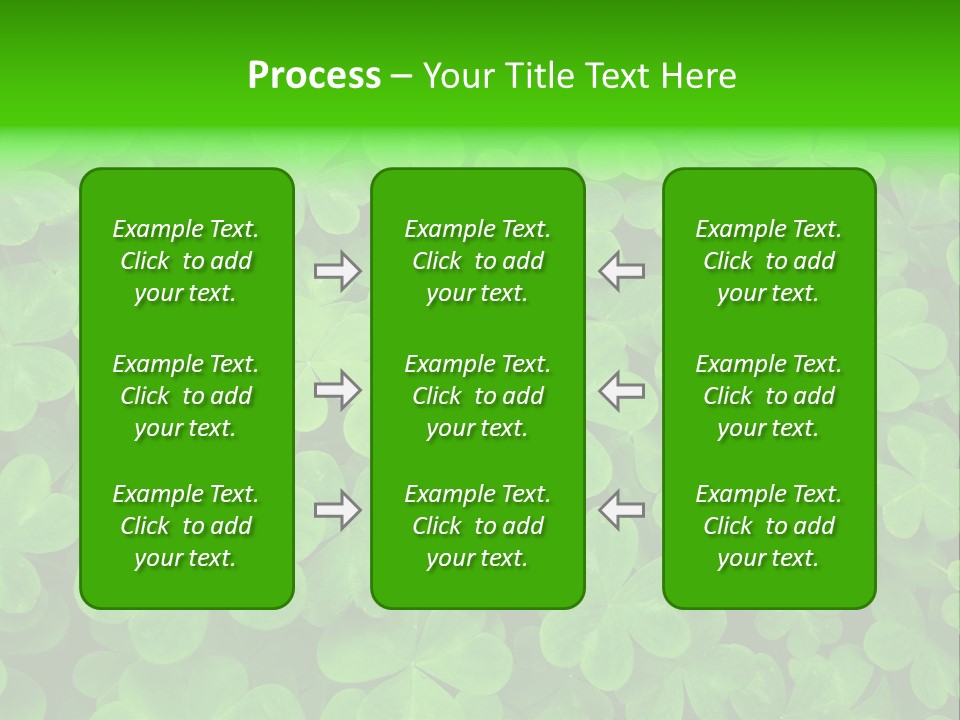 Clover Carpet PowerPoint Template
