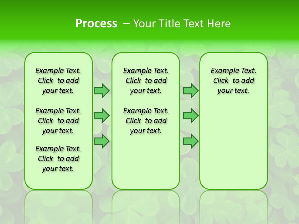 Clover Carpet PowerPoint Template