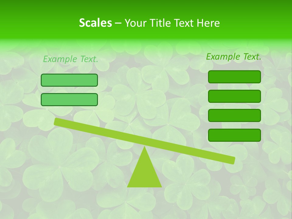 Clover Carpet PowerPoint Template