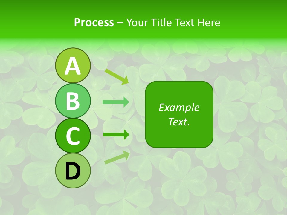 Clover Carpet PowerPoint Template