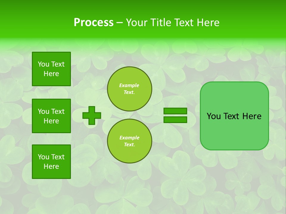 Clover Carpet PowerPoint Template