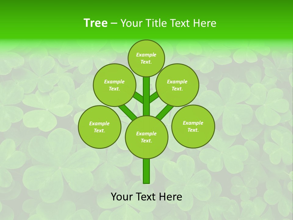 Clover Carpet PowerPoint Template