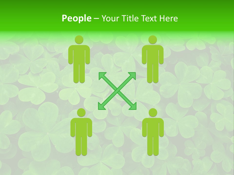 Clover Carpet PowerPoint Template