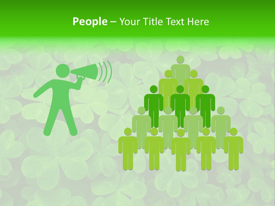 Clover Carpet PowerPoint Template