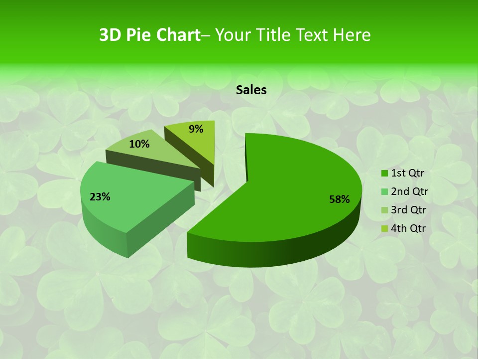 Clover Carpet PowerPoint Template