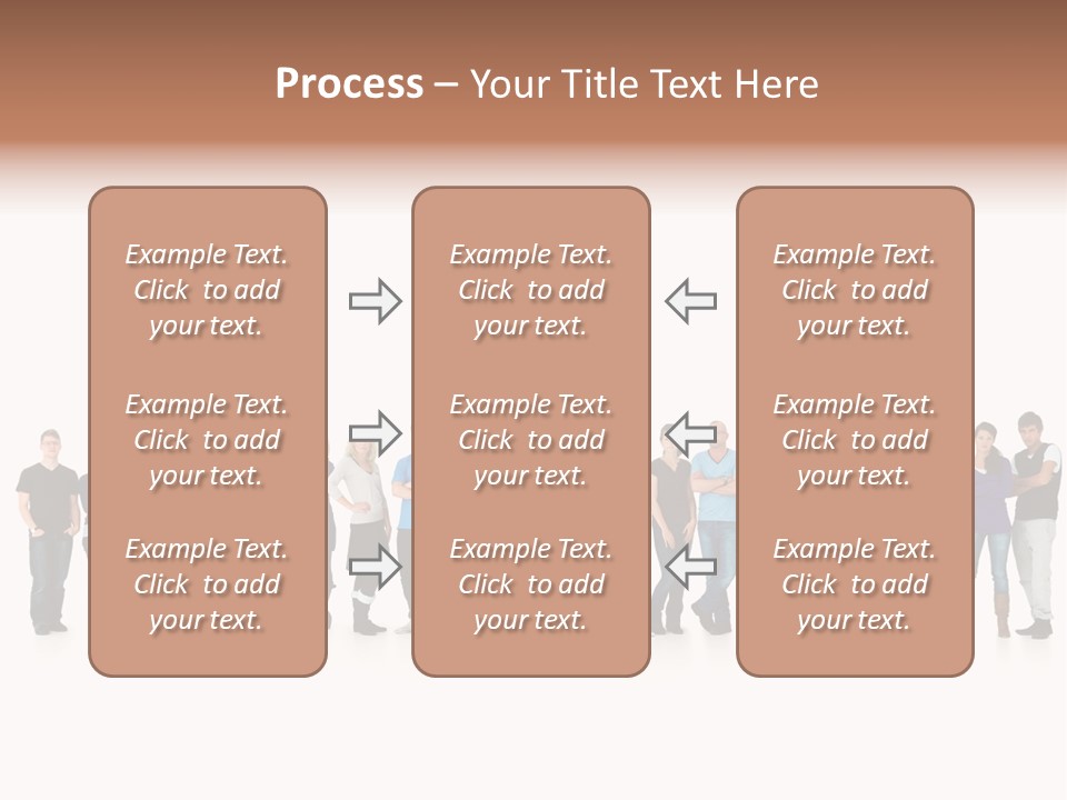 A Typical Narrow Alley In The Town Of Mykonos, Greece PowerPoint Template
