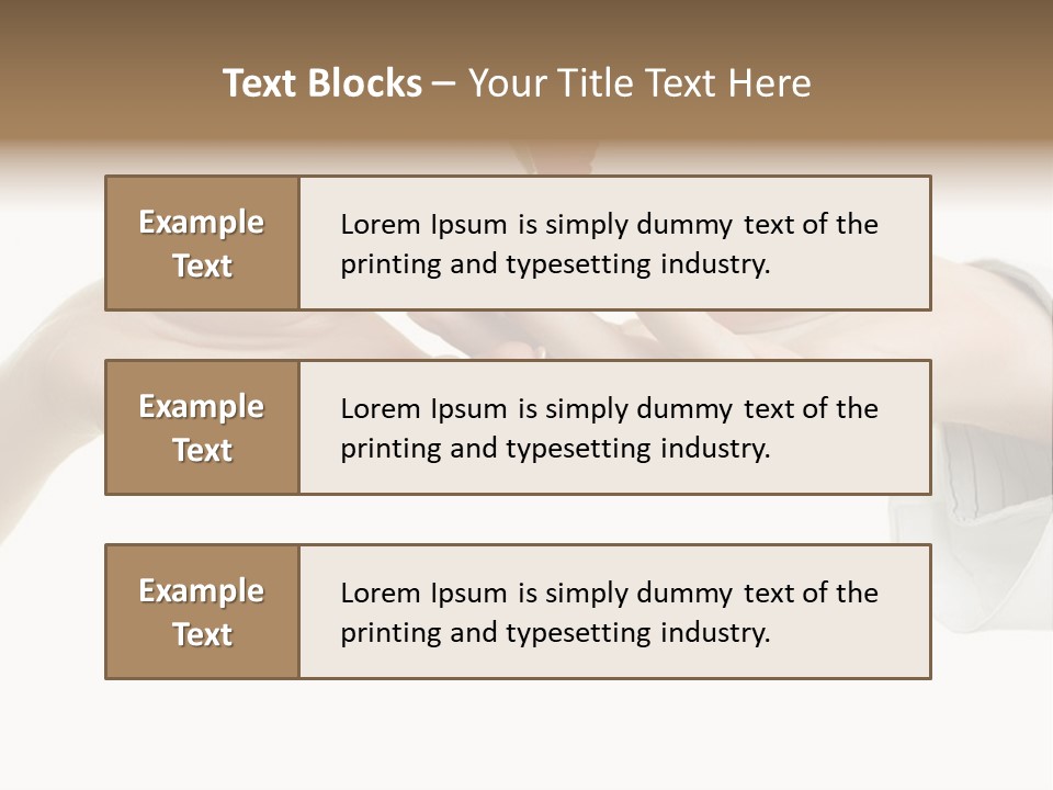 A Couple Of Hands Holding A Piece Of Red Paper PowerPoint Template