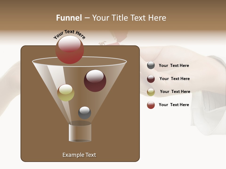 A Couple Of Hands Holding A Piece Of Red Paper PowerPoint Template