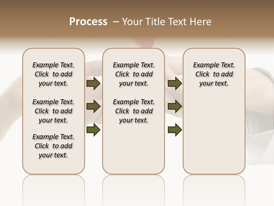 A Couple Of Hands Holding A Piece Of Red Paper PowerPoint Template