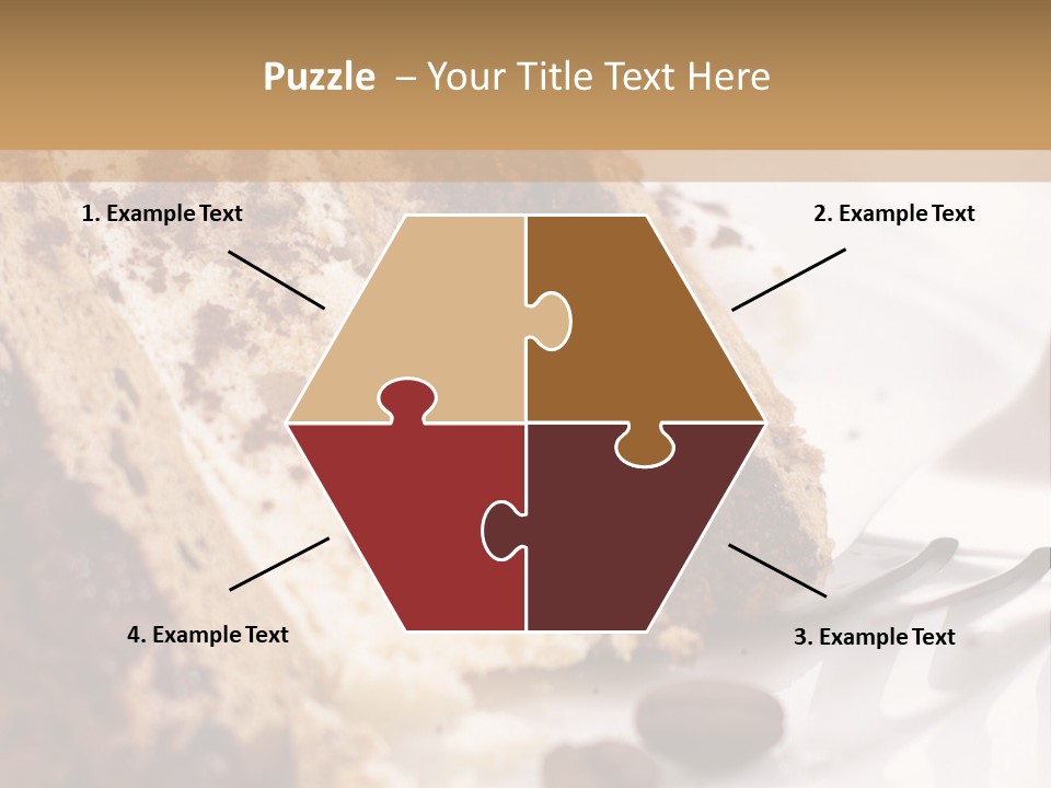 Coffee Cake PowerPoint Template