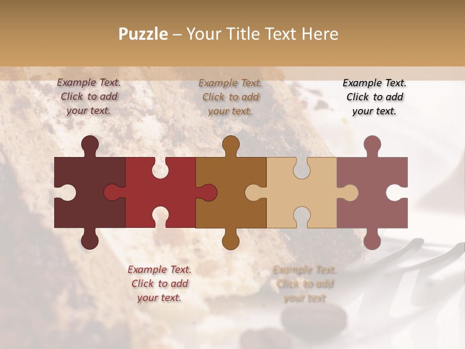 Coffee Cake PowerPoint Template
