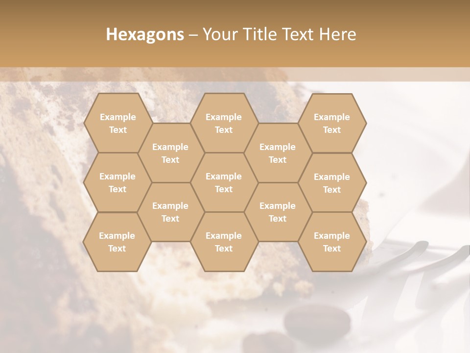 Coffee Cake PowerPoint Template