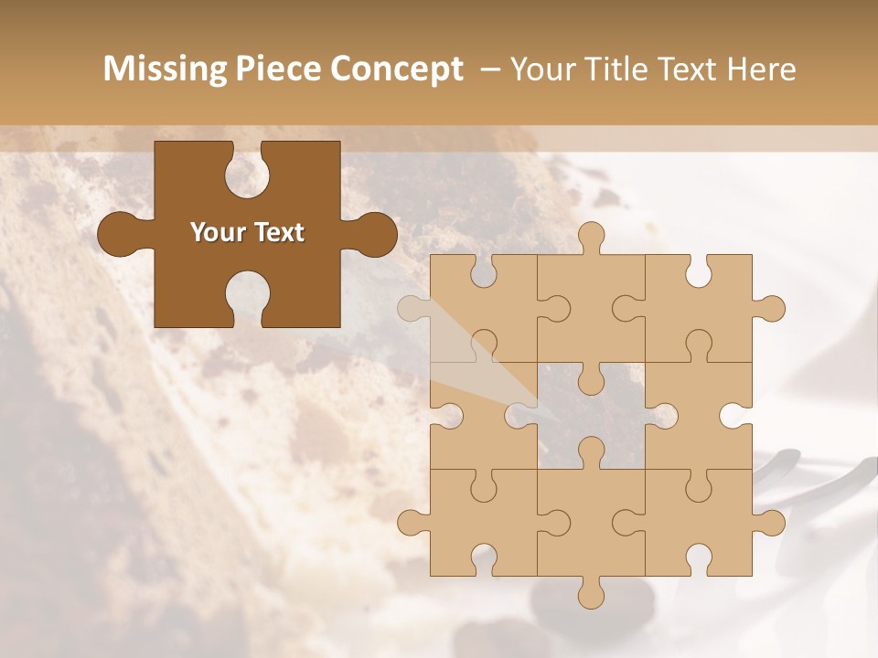 Coffee Cake PowerPoint Template