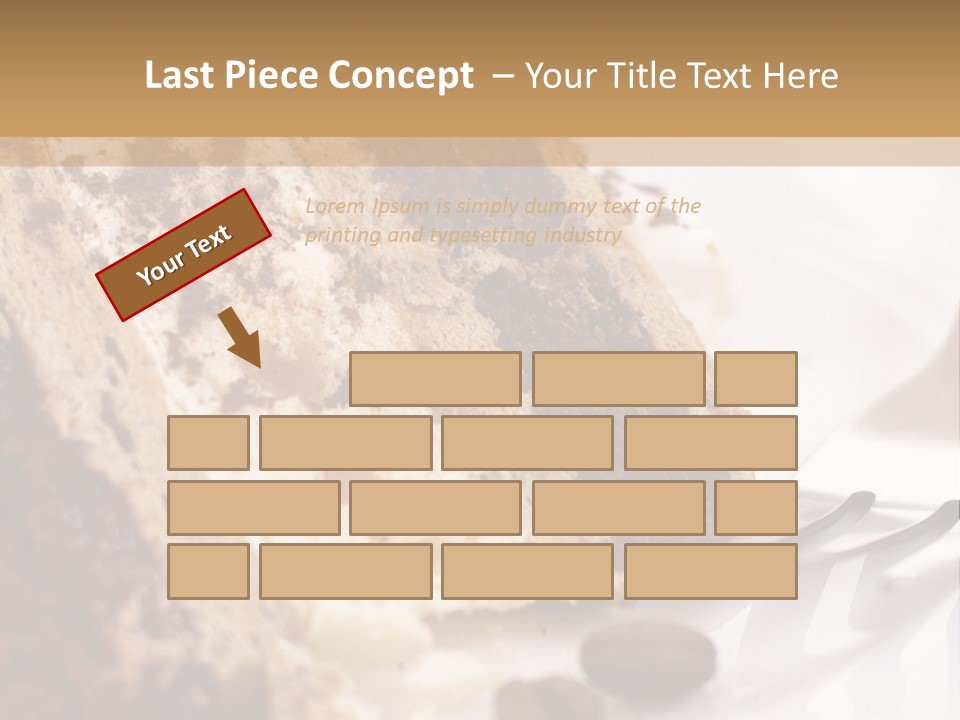 Coffee Cake PowerPoint Template