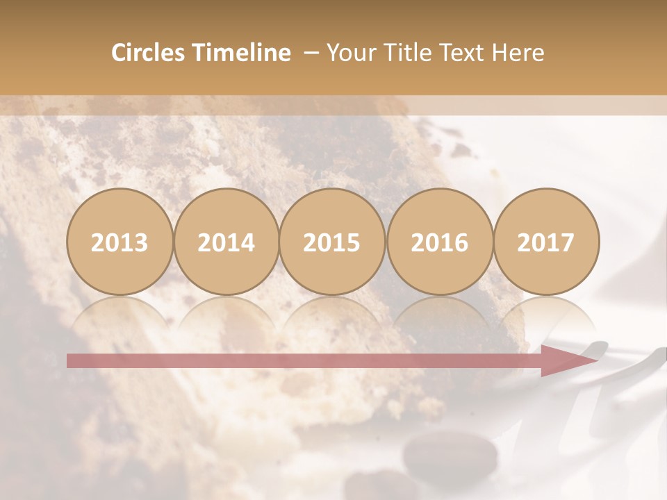 Coffee Cake PowerPoint Template