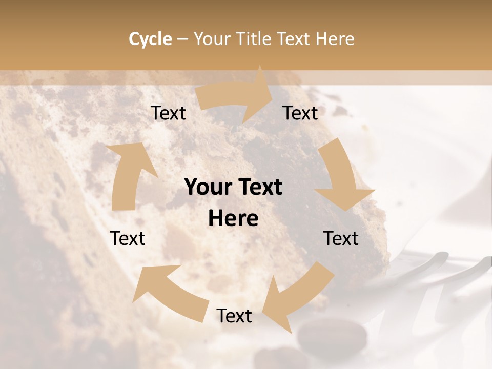Coffee Cake PowerPoint Template