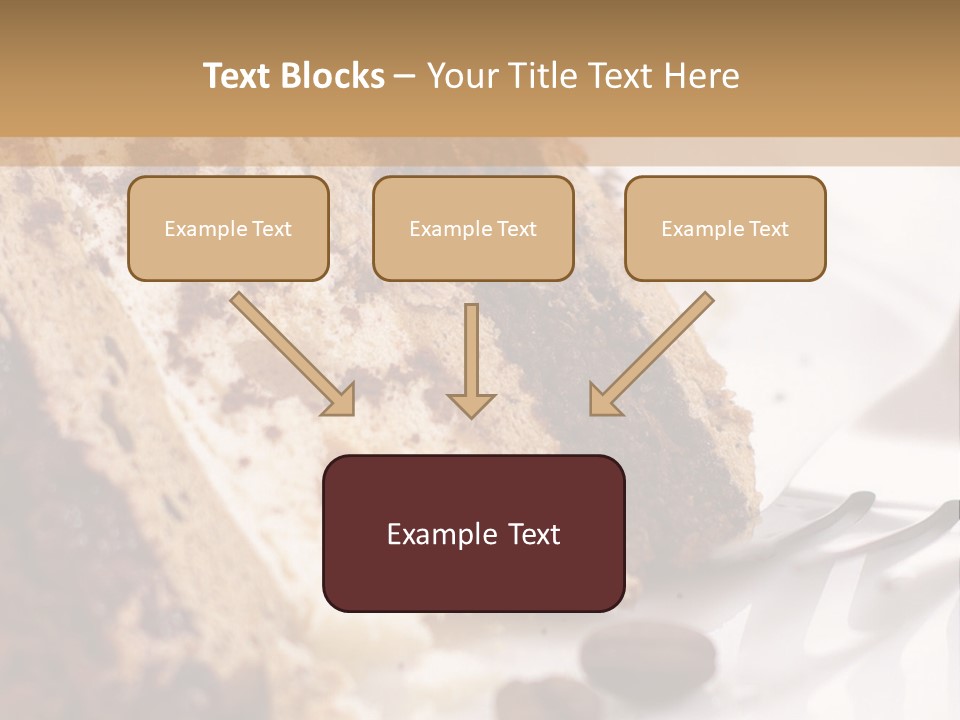 Coffee Cake PowerPoint Template