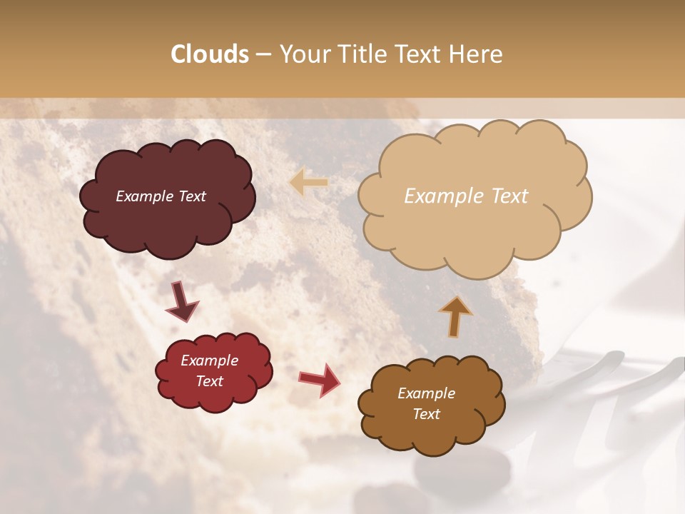 Coffee Cake PowerPoint Template