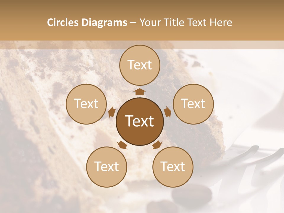 Coffee Cake PowerPoint Template