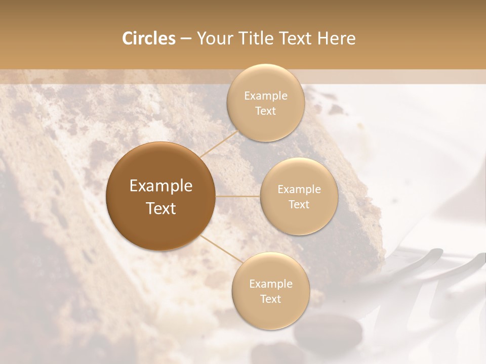 Coffee Cake PowerPoint Template