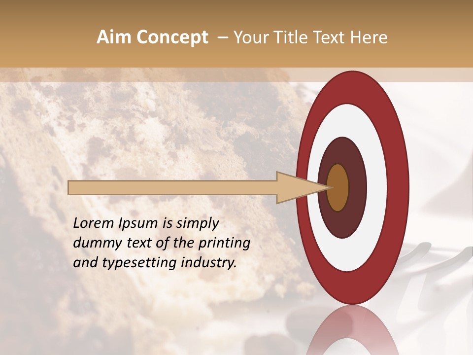 Coffee Cake PowerPoint Template