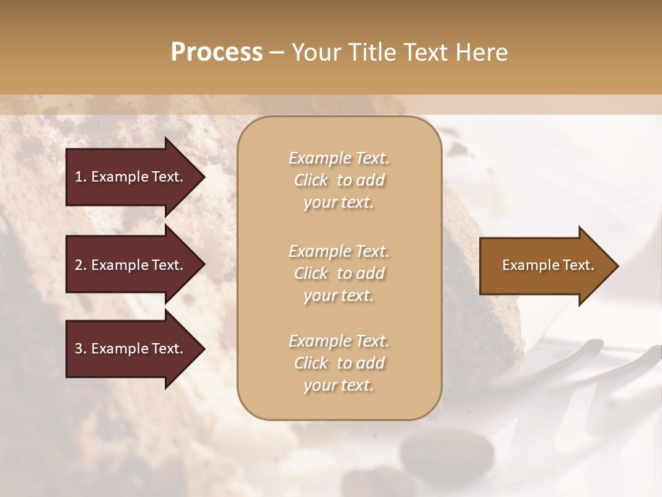 Coffee Cake PowerPoint Template